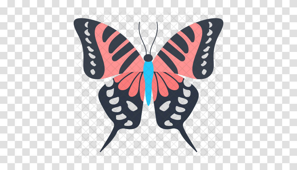 Karner Blue Butterfly Icon Of Colored Papilio Machaon, Insect, Invertebrate, Animal, Moth Transparent Png