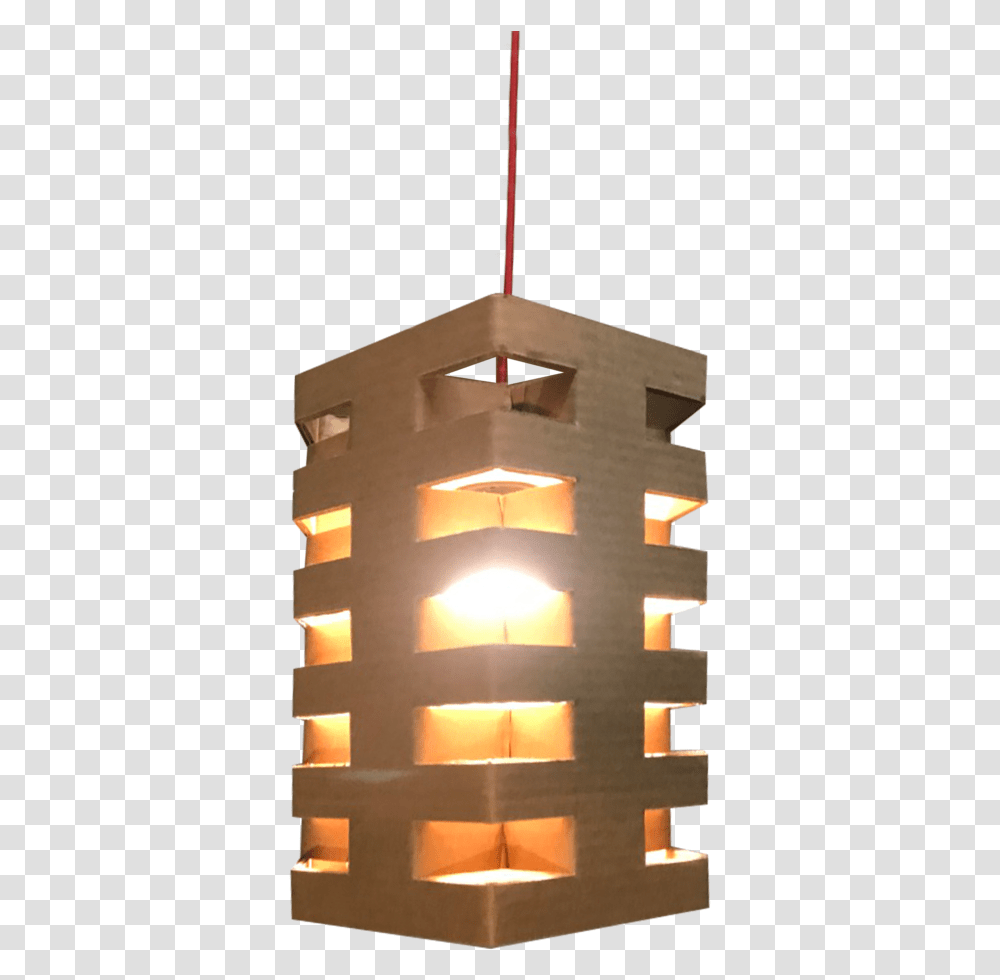 Kartent Cardboard Retro Hanging Lamp Lights, Lampshade, Lantern, Lighting, Symbol Transparent Png