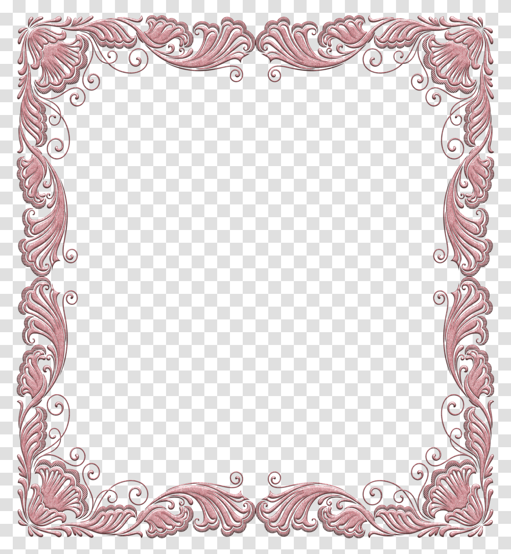 Kartinki Ramki Krasivie Dlya Teksta Pink Christmas Frame, Floral Design, Pattern Transparent Png