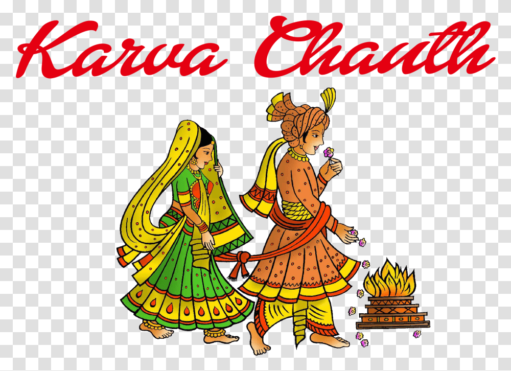 Karva Chauth 2019 Free Download Indian Marriage, Person, Leisure Activities, Poster, Advertisement Transparent Png
