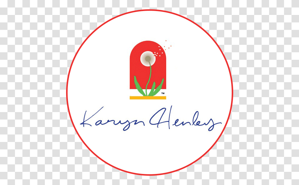 Karyn Henley Circle Border Logo Hca Min Circle Canvas Logo, Text, Handwriting, Calligraphy Transparent Png