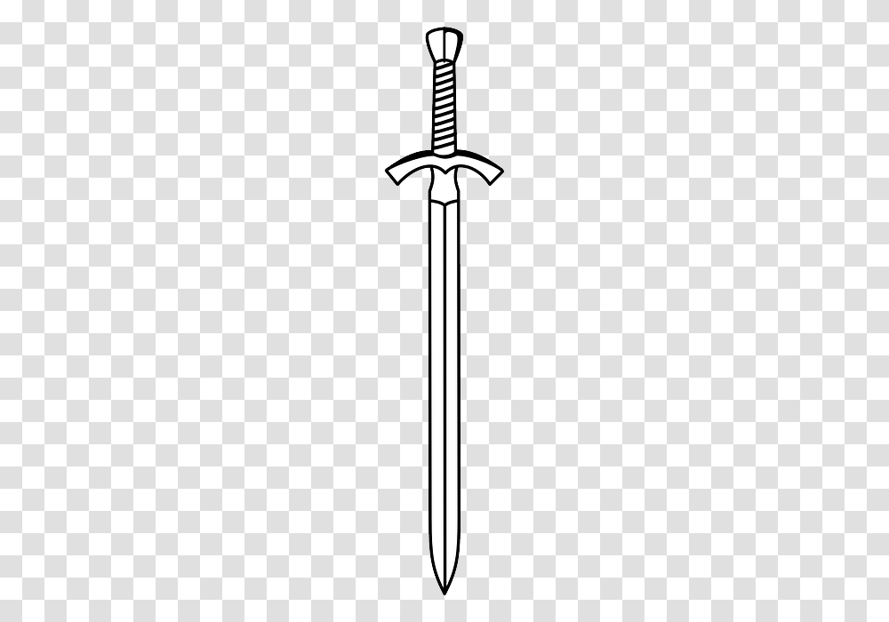 Katana Clipart Simple, Sword, Blade, Weapon Transparent Png