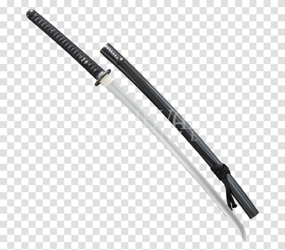 Katana Samurai Sword Medieval Katana, Blade, Weapon, Weaponry, Stick Transparent Png