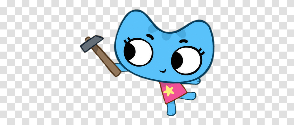 Kate Holding A Hammer Cartoon, Plush, Toy, Outdoors, Nature Transparent Png