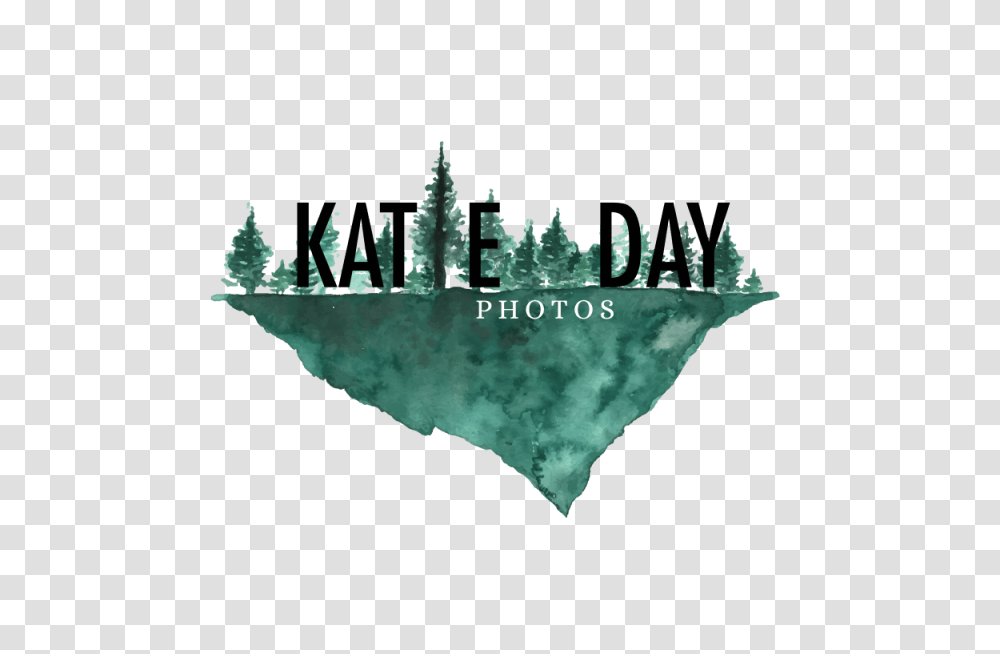 Katie Day Custom Watercolor Logo Tree, Nature, Outdoors, Ice, Mountain Transparent Png