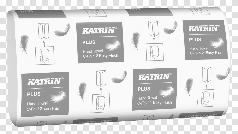 Katrin Plus C Fold 2ply White Paper Towels Katrin Plus C Fold, Poster, Advertisement Transparent Png