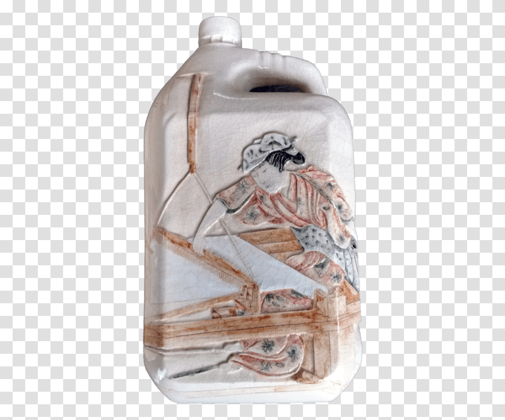 Katsukawa Shunsho N11 12 X 22 X 9 Cm Water Bottle, Drawing, Pottery, Pattern Transparent Png