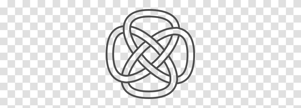 Kattekrab Celtic Inspired Knots Clip Art, Rug, Platinum Transparent Png