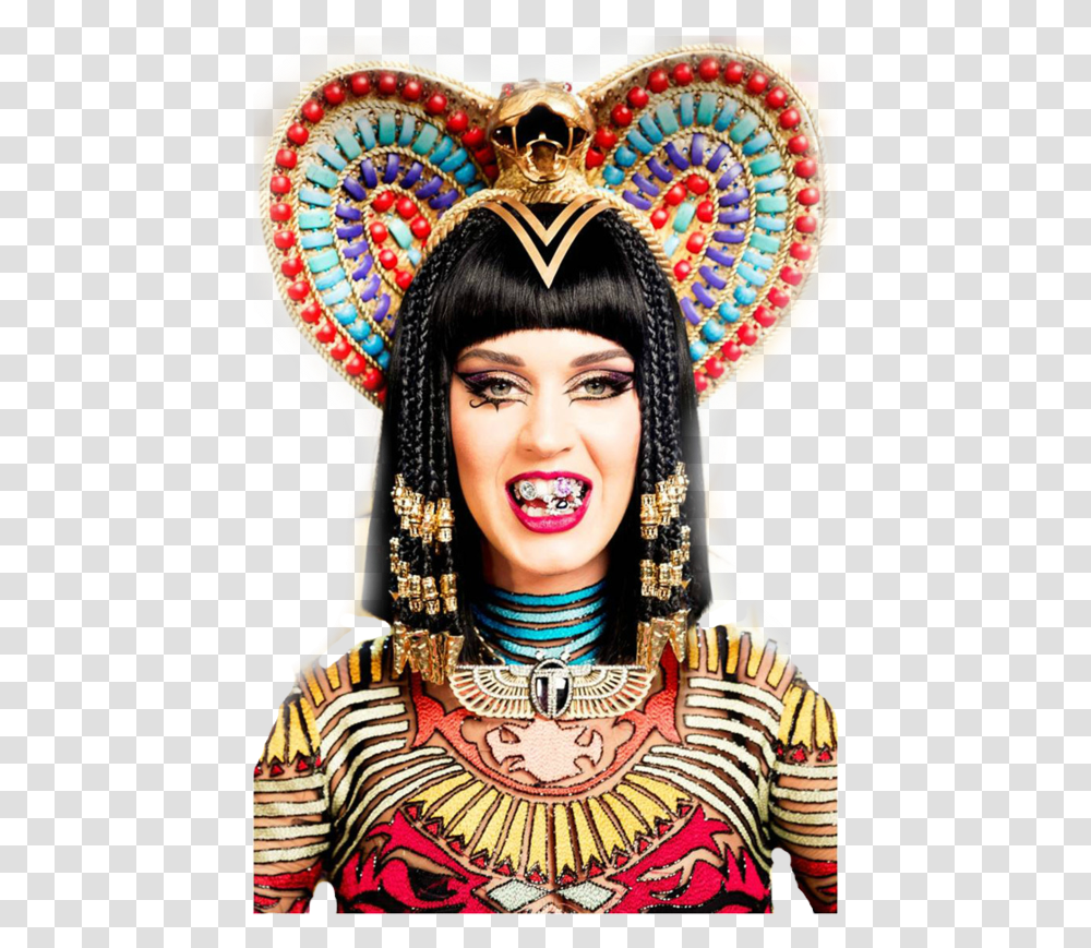 Katy Perry Dark Horse Dark Horse Katy, Face, Person, Poster, Advertisement Transparent Png