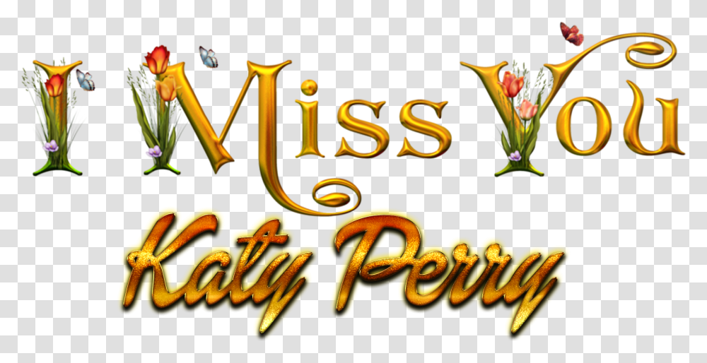 Katy Perry Missing You Name Calligraphy, Alphabet, Word, Diwali Transparent Png