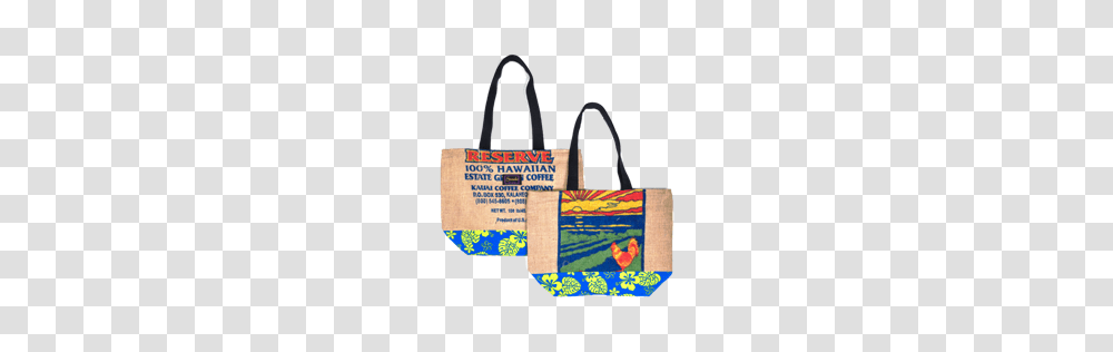 Kauai Coffee Burlap Deluxe Omiyage Bag, Shopping Bag, Tote Bag Transparent Png