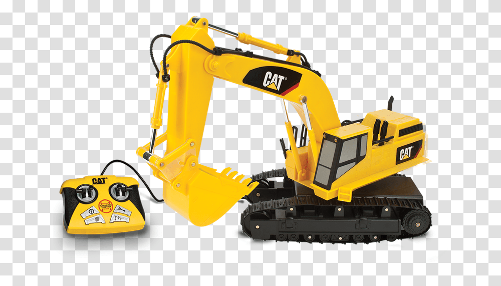 Kauko Ohjattava Kaivinkone Cat, Bulldozer, Tractor, Vehicle, Transportation Transparent Png