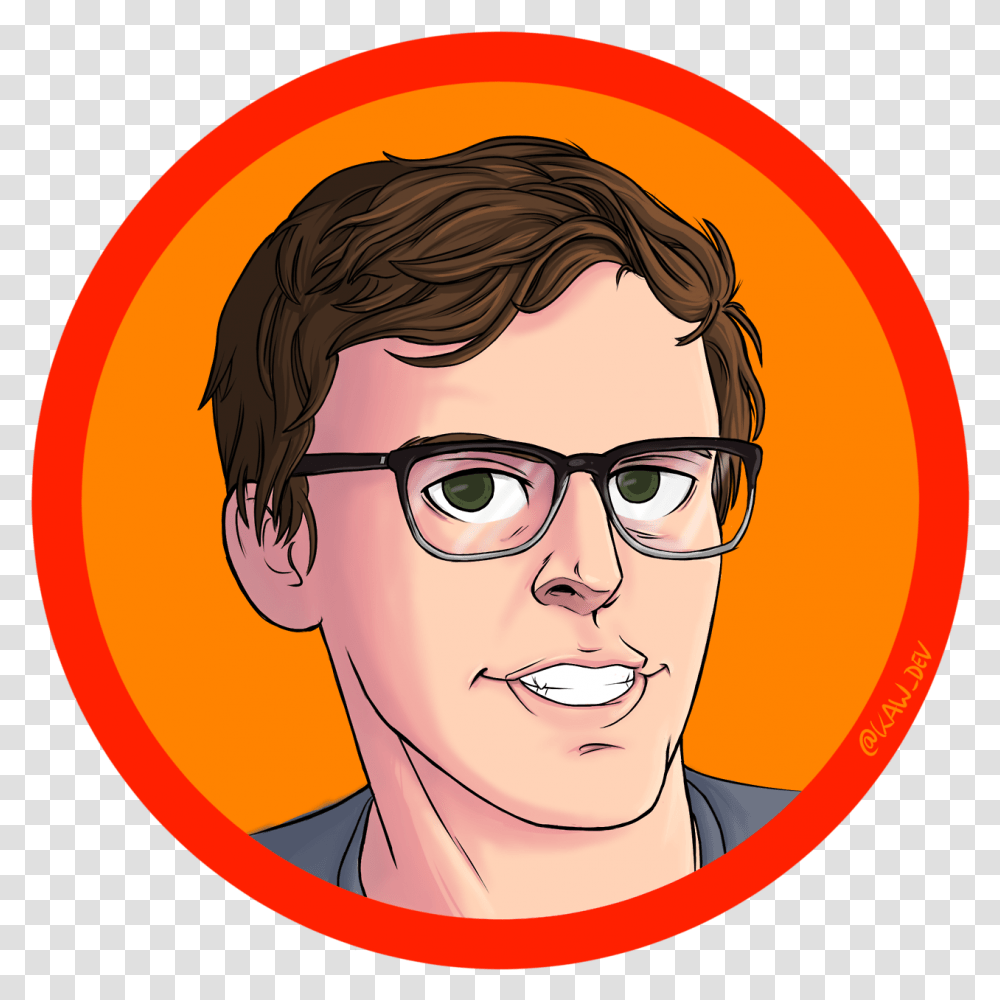 Kaw Dev Youtuber Avatar Youtuber Avatar, Label, Text, Face, Person Transparent Png
