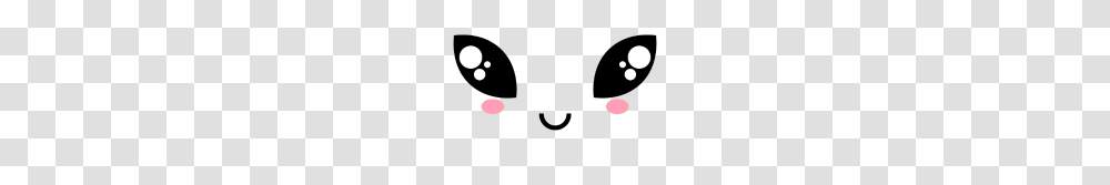 Kawaii Alien Eyes Emoji Emoticon Cool Characters, Logo, Trademark Transparent Png