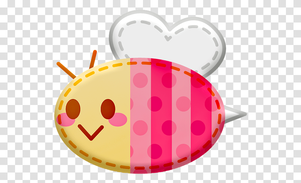 Kawaii Animal Patch Bee Happy, Sweets, Food, Confectionery, Meal Transparent Png