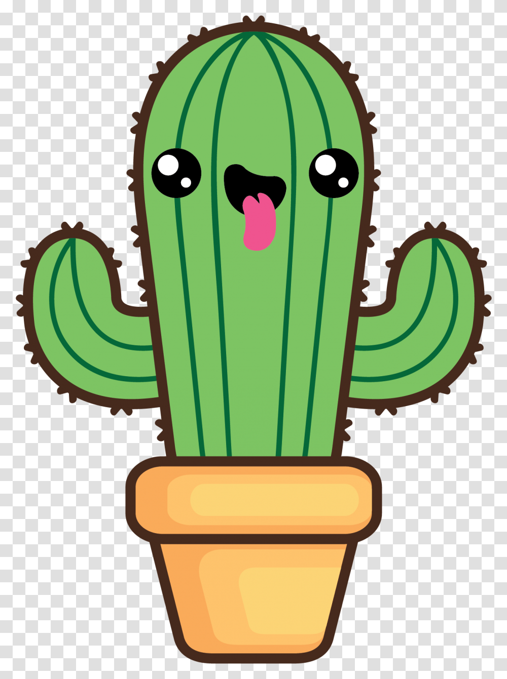 Kawaii Cactus Clipart Cactus Clipart, Plant Transparent Png