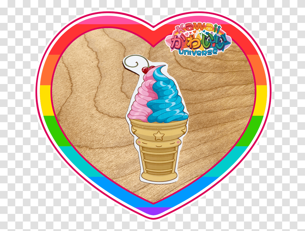 Kawaii Candy Cute Birthday Sticker, Food, Sweets, Confectionery, Cream Transparent Png