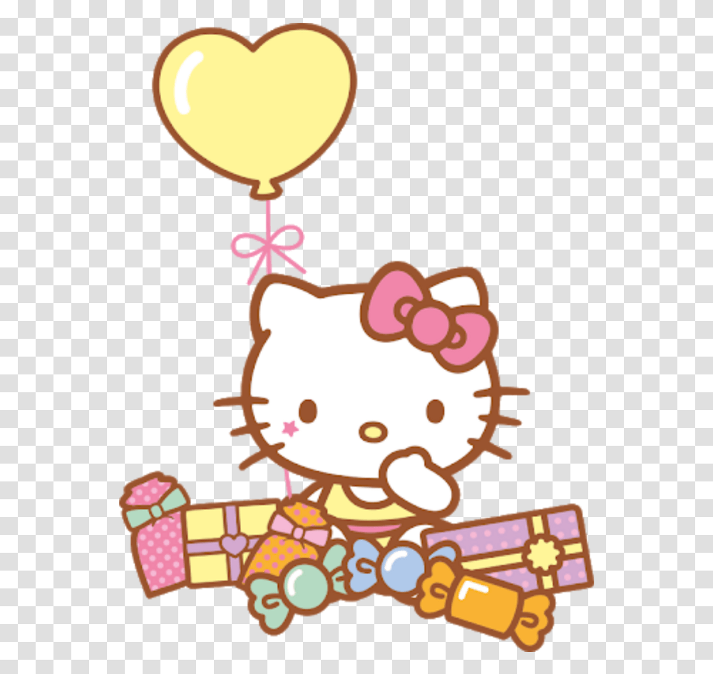 Kawaii Candy Hello Kitty Birthday, Rattle Transparent Png
