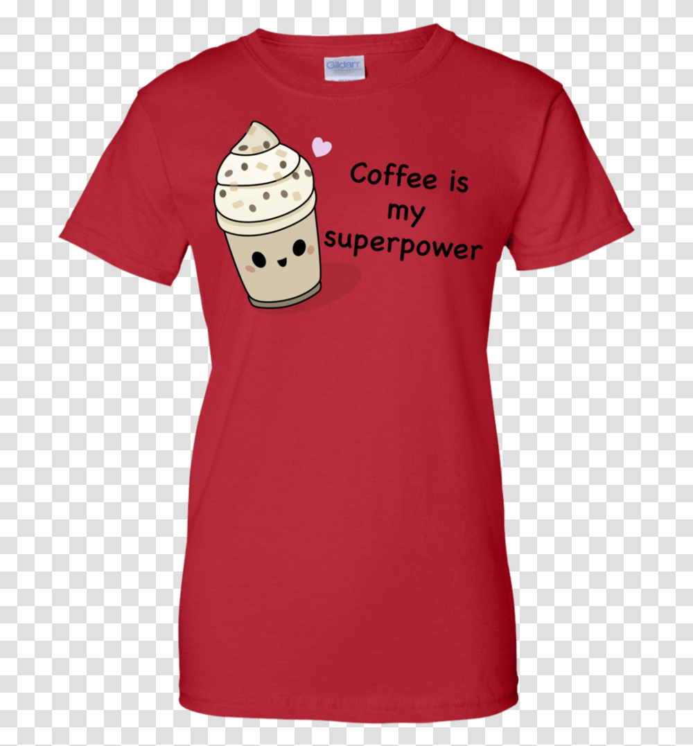 Kawaii Coffee Tshirt T Shirt Amp Hoodie Softball Jerseys, Cream, Dessert, Food, Creme Transparent Png