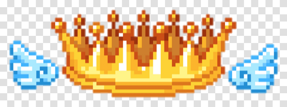 Kawaii Cute Crown Queen Pixel Pixels Art Crown Pixel, Sweets, Food, Crystal, Dessert Transparent Png