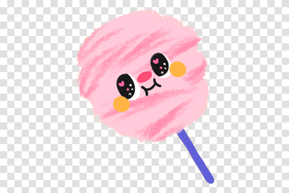 Kawaii Cute Girl Magic Pastel Pink Purple Aesthetic Pastel Pink Kawaii Cute Aesthetic, Lollipop, Candy Transparent Png