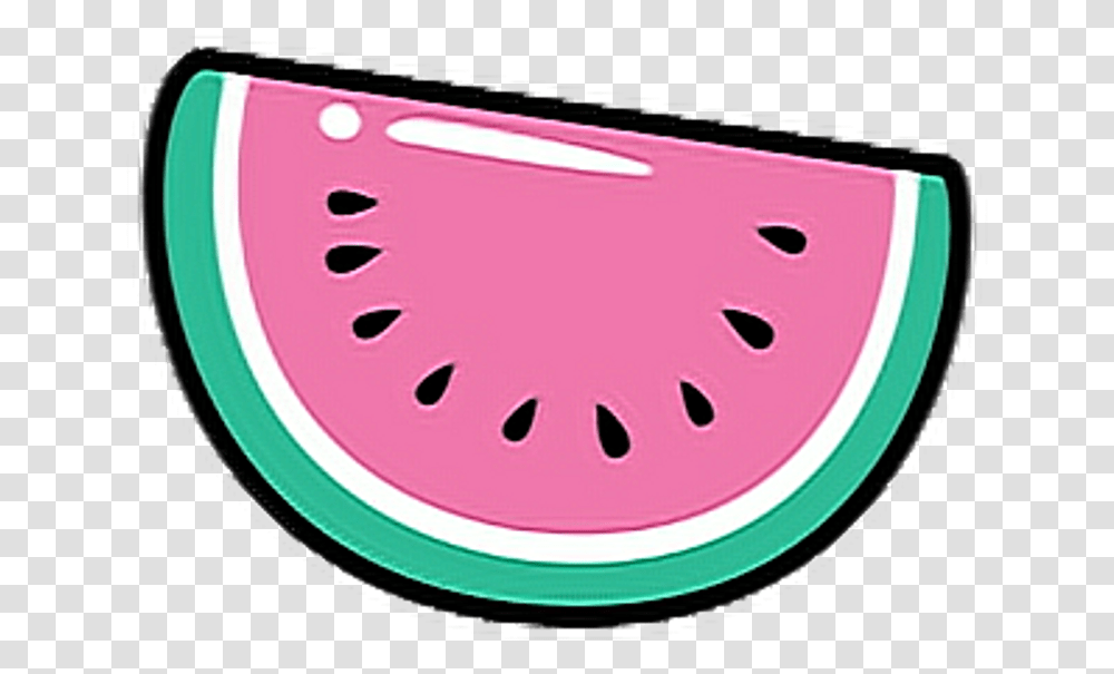 Kawaii Cute Kawaii Anime Watermelon, Plant, Fruit, Food, Jacuzzi Transparent Png