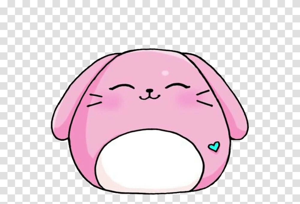 Kawaii Cute Pink Pastel Tumblr Sticker Stickers Sodkie Zwierzaki Rysunki, Soccer Ball, Mouth, Lip, Face Transparent Png