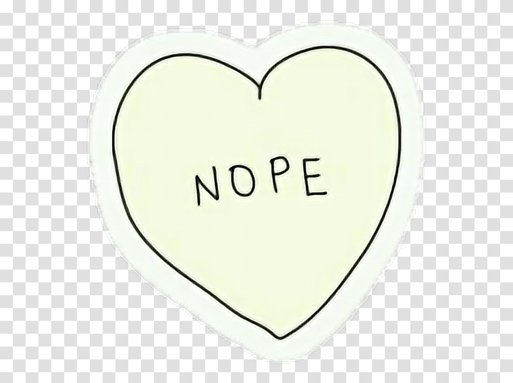 Kawaii Cute Soft Aesthetic Overlay Nope Heart, Cushion, Mouse, Hardware, Computer Transparent Png