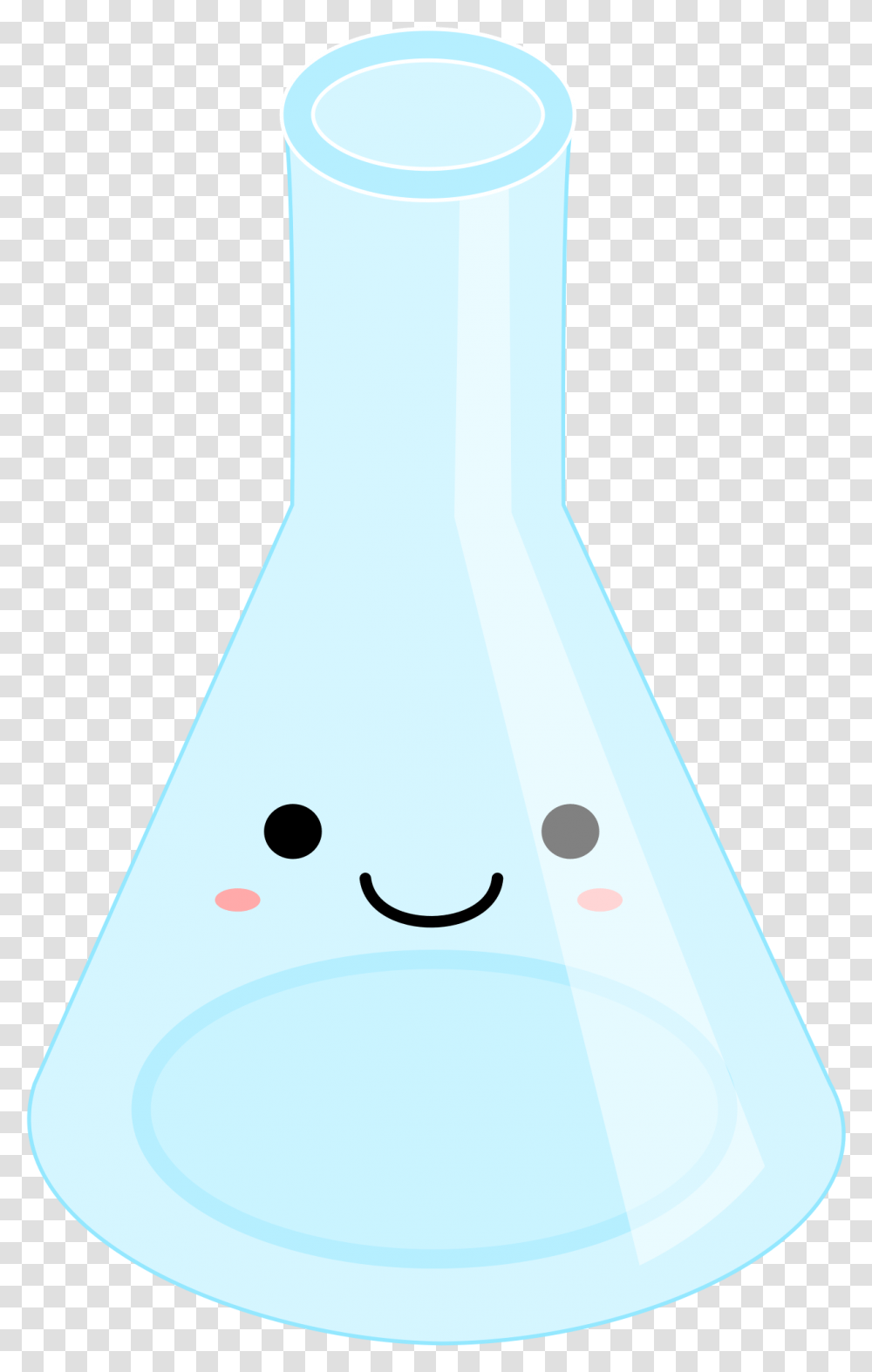 Kawaii Erlenmeyer Flask Clip Arts Cute Flask, Apparel, Cone, Triangle Transparent Png