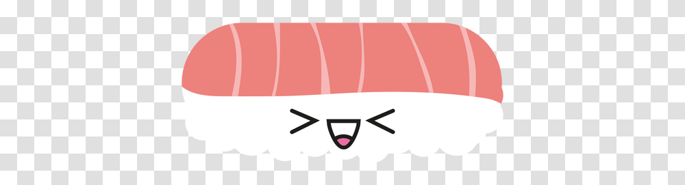Kawaii Face Salmon Sushi Icon Surfing, Label, Text, Baseball Cap, Clothing Transparent Png