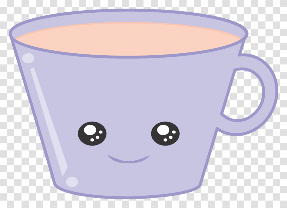Kawaii Food Cartoon Tea Cup Cup, Coffee Cup, Bowl, Mixing Bowl Transparent Png