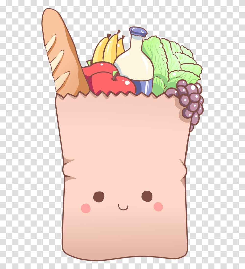 Kawaii Grocery Clipart Clip Art, Pillow, Cushion, Cream, Dessert Transparent Png