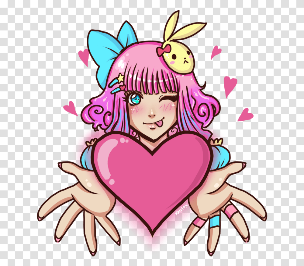 Kawaii Heart Stickers Do Smite, Food, Paper Transparent Png