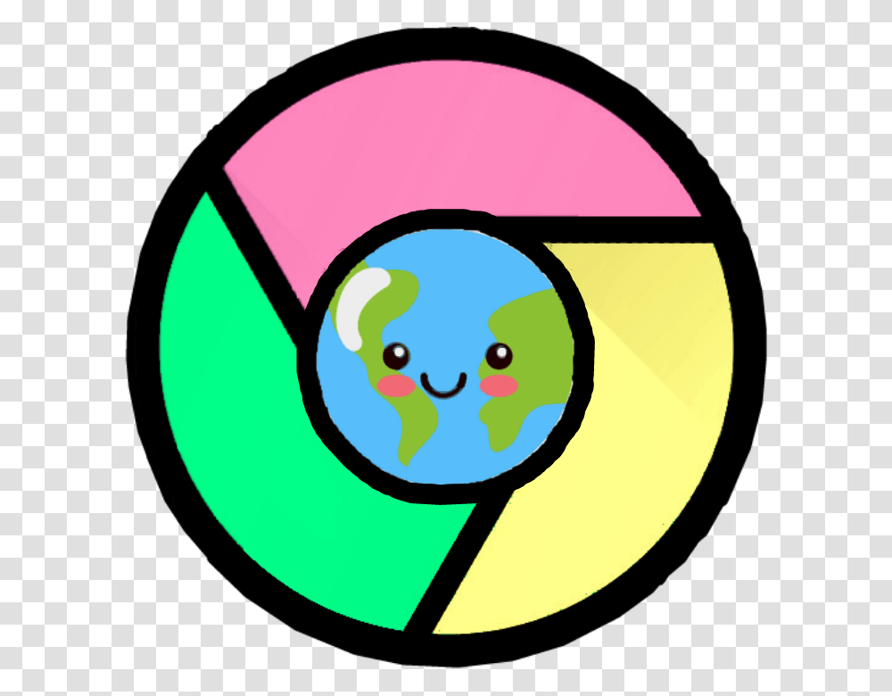 Kawaii Internet Chrome Icon Imagenes De Internet Kawaii, Logo, Sphere, Astronomy Transparent Png