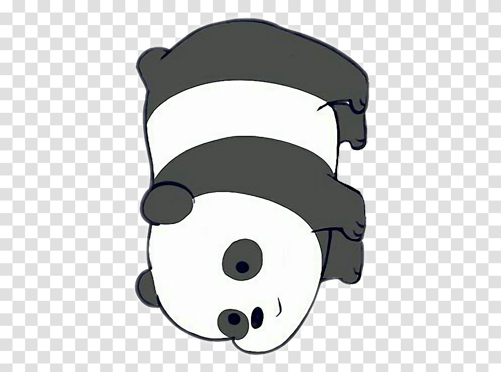Kawaii Oso Panda Dibujo, Cushion, Pillow, Helmet Transparent Png