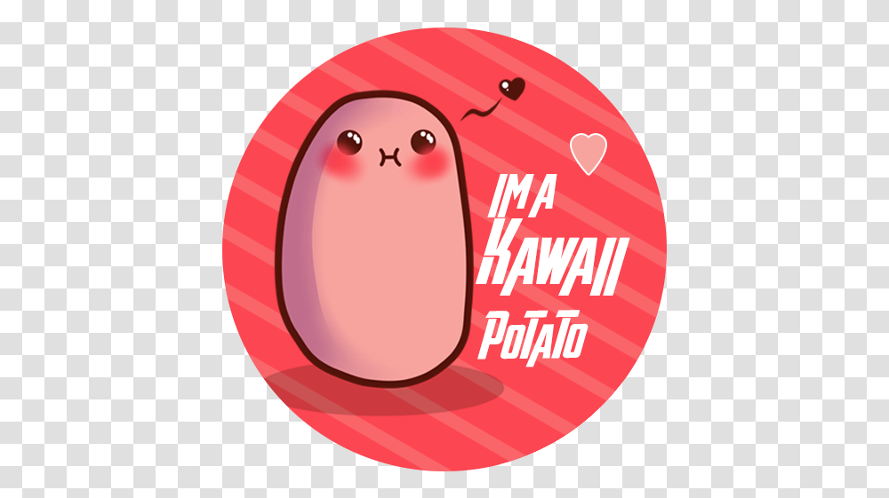 Kawaii Patata Big, Mouth, Lip, Sweets, Food Transparent Png