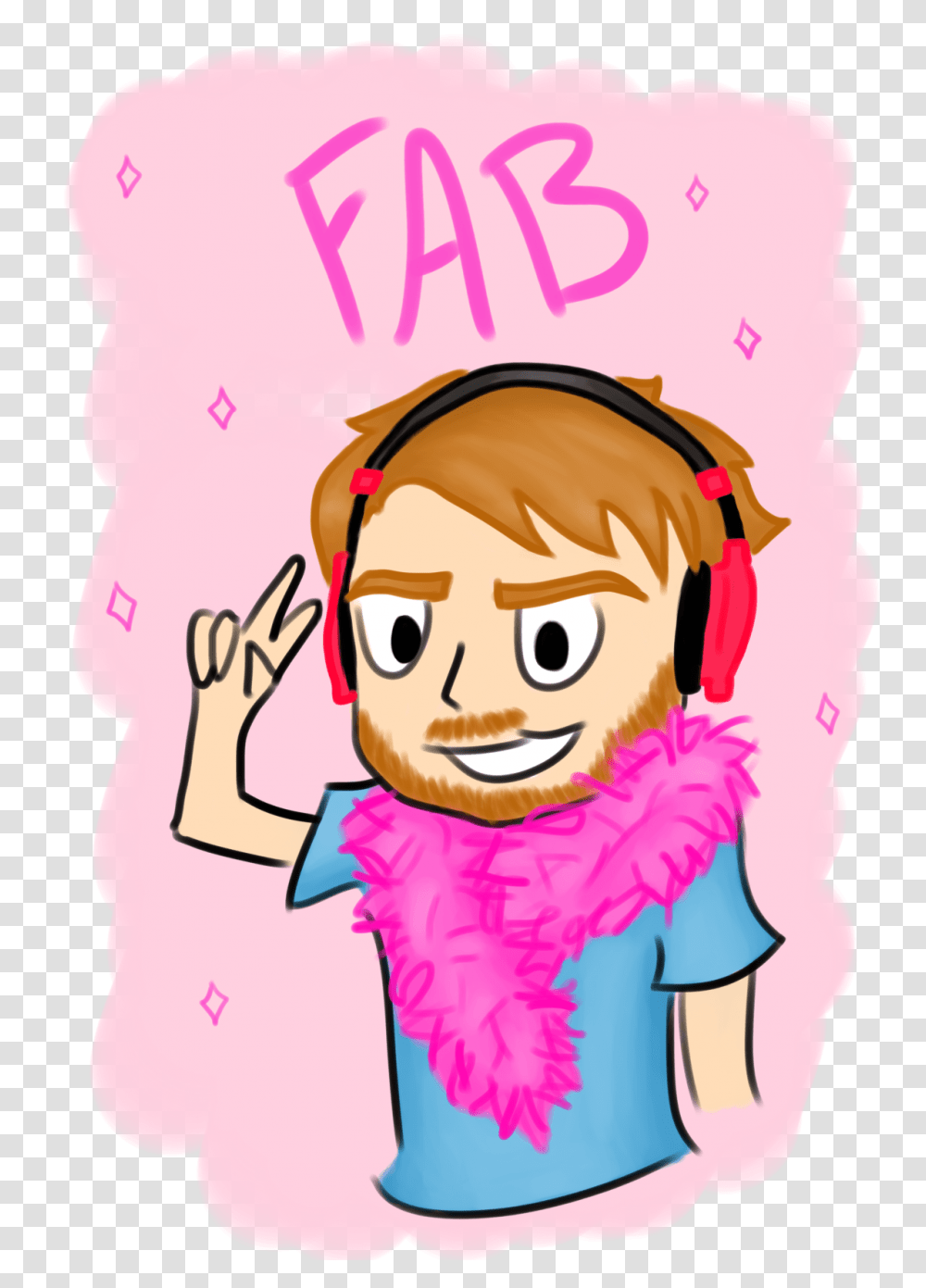 Kawaii Pewdiepie Chibi, Apparel, Scarf, Feather Boa Transparent Png