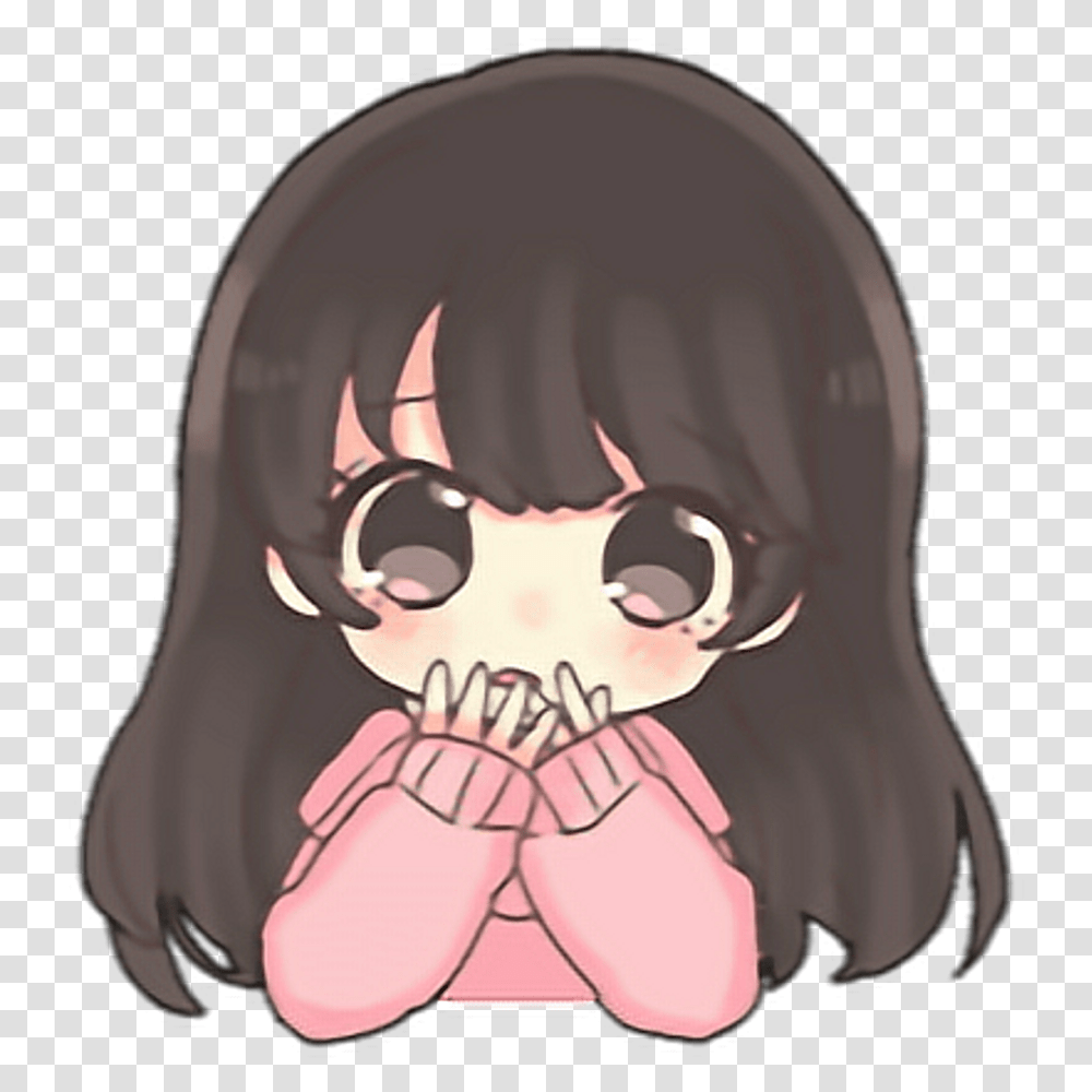 Kawaii Pngs Stickers Source Chibi Anime Cute Chibi Anime, Person, Mouth, Female, Teeth Transparent Png