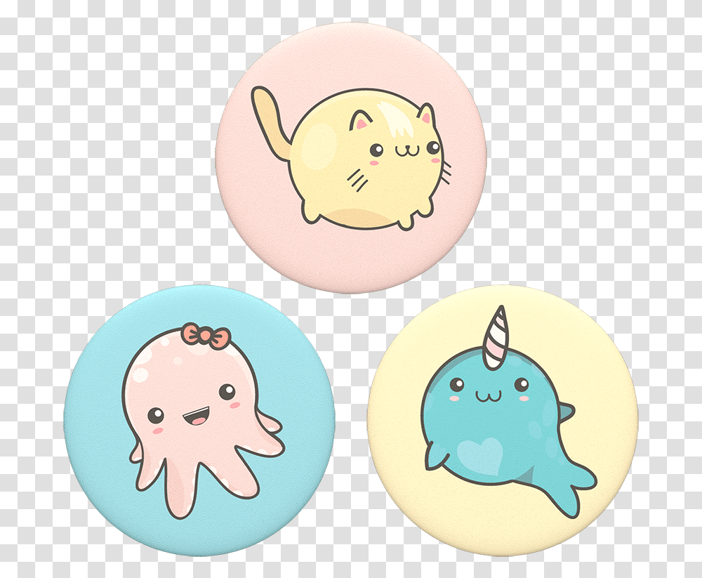 Kawaii Popsockets Cartoons Kawaii Popsockets, Plush, Toy, Egg, Food Transparent Png