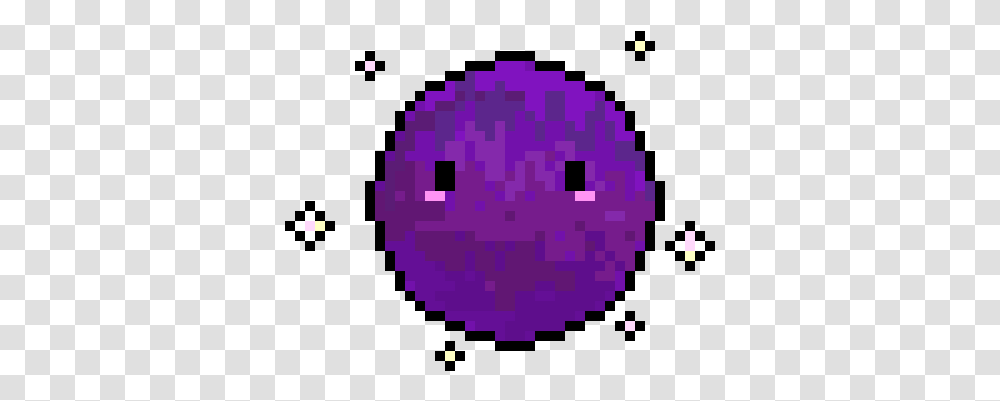 Kawaii Purple Planet Pixel Art, Rug, Sphere, Pac Man, Graphics Transparent Png