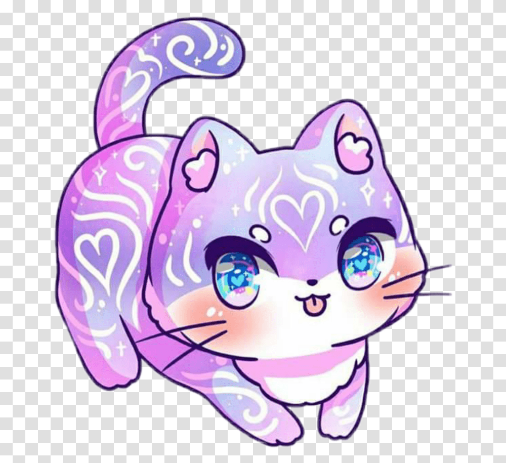 Kawaii Purplecat Sailormoon M Jenni Illustrations Cat, Doodle, Drawing Transparent Png