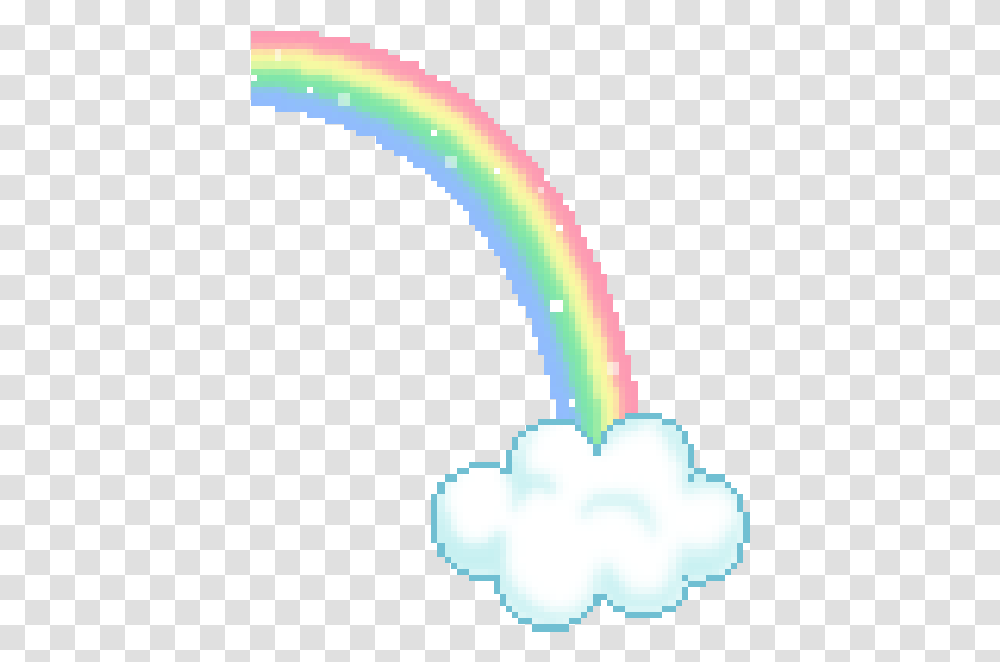Kawaii Rainbow Clipart Best Glitter Star Gif Lowgif Rainbow Pixel Art Gif, Nature, Outdoors, Staircase, Sky Transparent Png