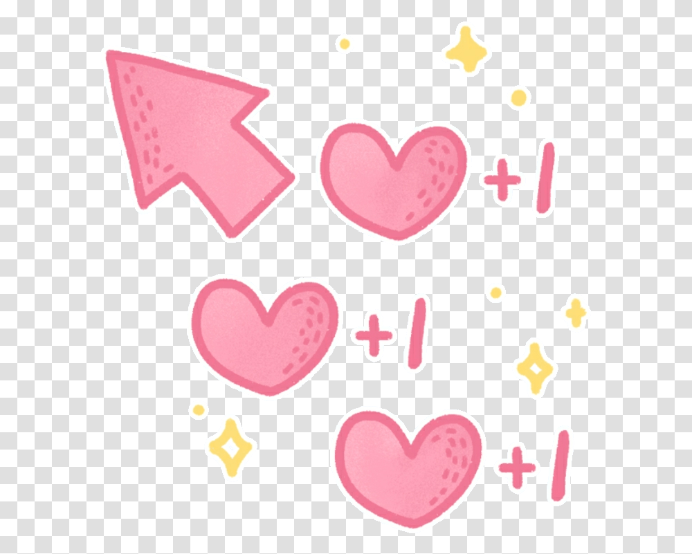 Kawaii Sparkles, Heart, Sweets, Food, Confectionery Transparent Png