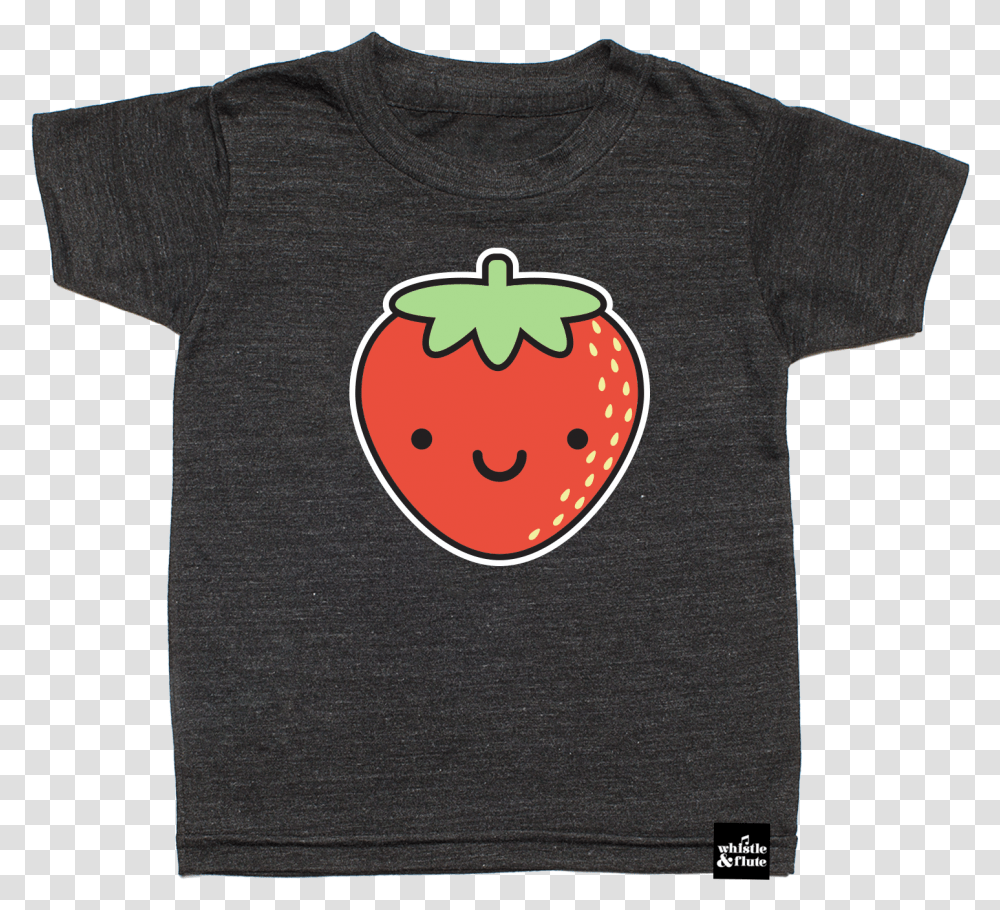 Kawaii Strawberry, Plant, T-Shirt, Food Transparent Png