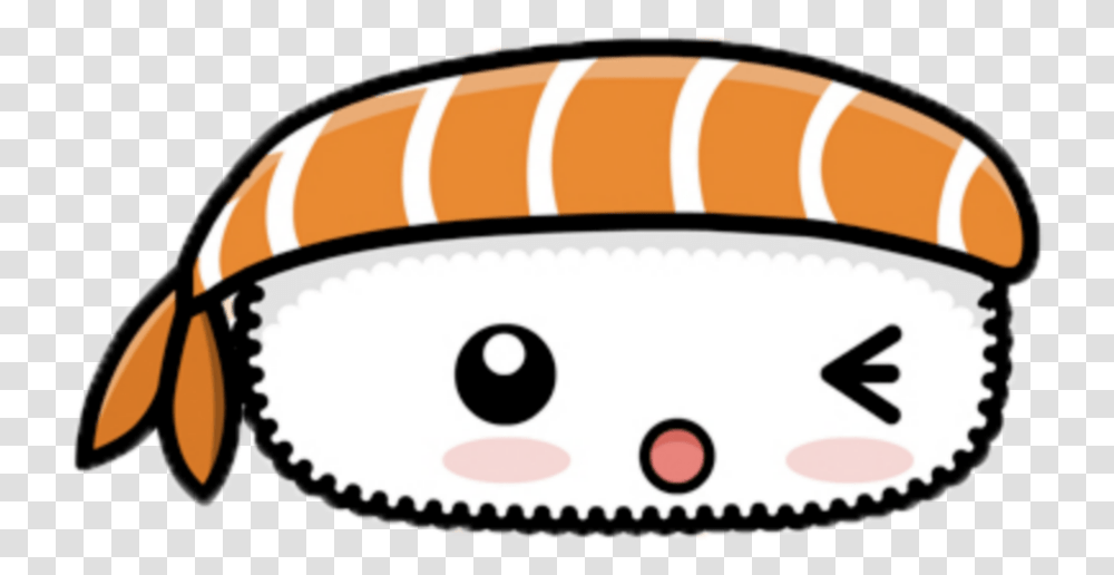 Kawaii Sushi, Food, Tape, Label Transparent Png