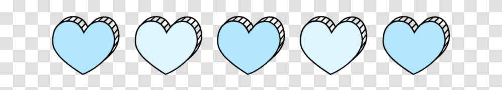 Kawaii Tumblr Heart Azul Blue Heart Transparent Png