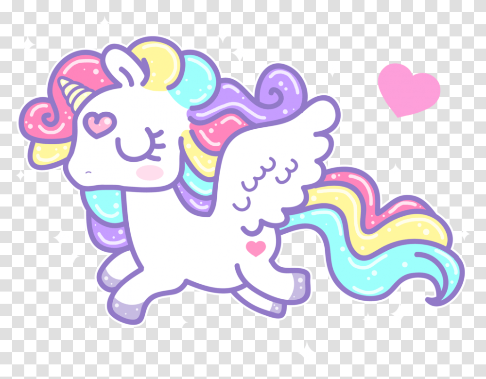 Kawaii Unicorn, Doodle, Drawing Transparent Png