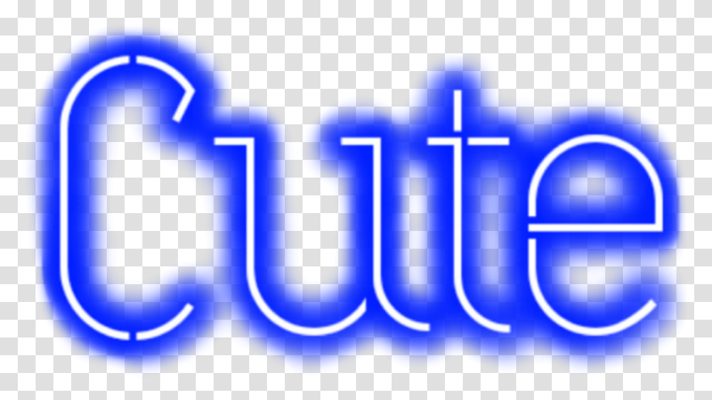 Kawaii Word Electric Blue, Alphabet, Logo Transparent Png