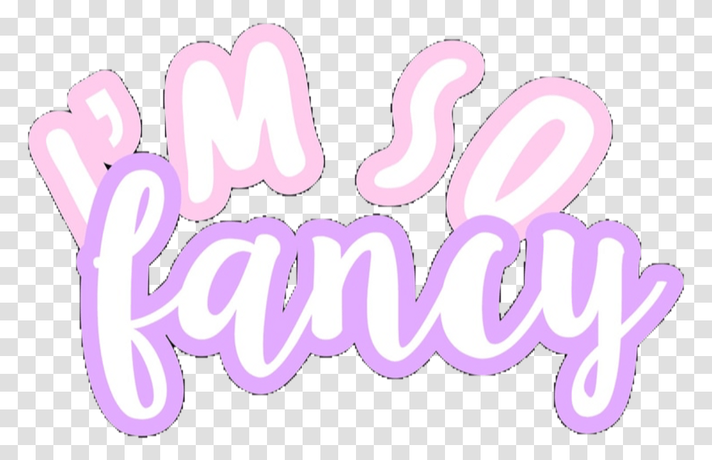 Kawaii Words Cute Pink Purple Font Calligraphy, Heart, Mouth, Lip, Parade Transparent Png