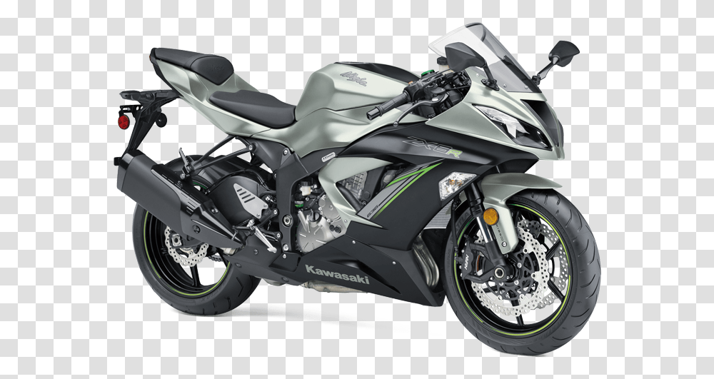 Kawasaki Ninja Zx6r 2018, Motorcycle, Vehicle, Transportation, Wheel Transparent Png